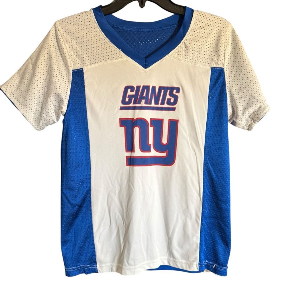 Excellent Condition NY Giants Reversible Flag Football Jersey Size (?) Medium
